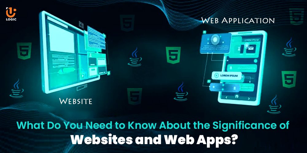 What Do You Need to Know About the Significance of Websites and Web Apps?