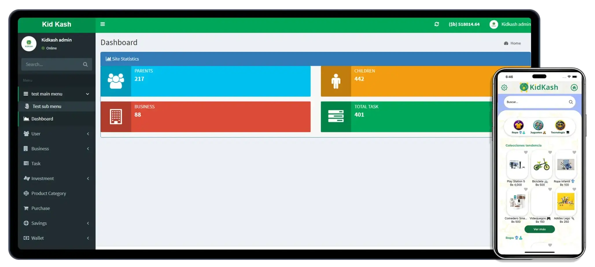 kidkash-desktop-panel