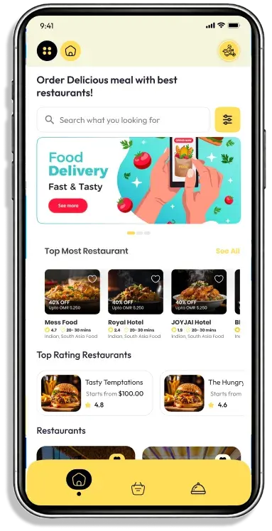 Customer App Restaurant Customer App