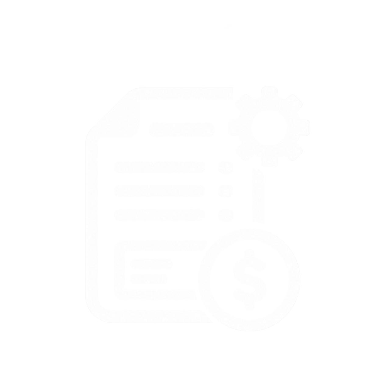 Advanced invoice and billing icon