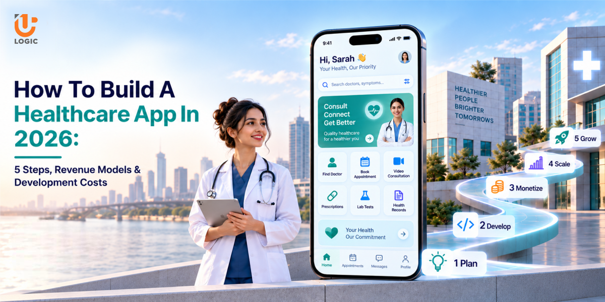 How to Build a Healthcare App in 2026: 5 Steps, Revenue Models & Development Costs